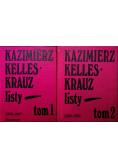 Kelles Krauz Listy Tom 1 i 2