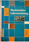 Maschinenlehre Lederverarbeitung