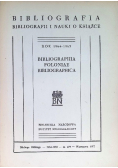 Bibliografia bibliografii i nauki o książce