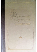 Dykcyonarz biograficzno - historyczny