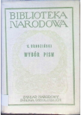 Brodziński Wybór pism