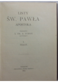 Listy Św. Pawła Apostoła, 1915r.