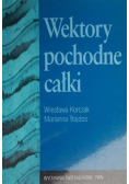 Wektory pochodne całki