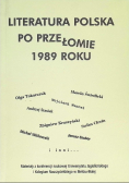 Literatura polska po przełomie 1989 roku