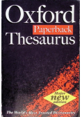 Oxford Paperback Thesaurus