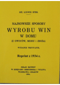 Najnowsze sposoby wyrobu win w domu