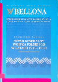 Sztab generalny wojska polskiego w latach 1945 - 1990