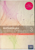 MATeMAtyka 3 Podręcznik Zakres podstawowy i rozszerzony