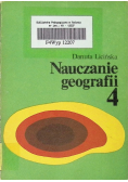 Nauczanie geografii Tom 4