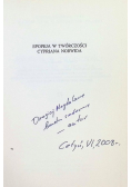 Epopeja w twórczości Cypriana Norwida
