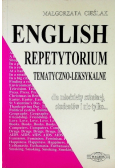 English. Repetytorium tematyczno - leksykalne, część 1