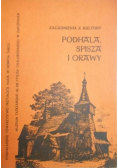 Zagadnienia z kultury Podhala Spisza i Orawy