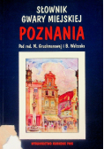 Słownik gwary miejskiej Poznania