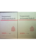 Insegnamenti di Giovanni Paolo II Vol 24 Part 1 and 2