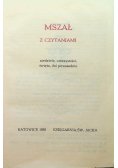 Mszał z czytaniami