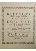 Kleynoty Stołecznego Miasta Krakowa z 1745 r