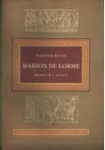 Marion de Lorme, Dramat w 5 aktach