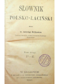 Słownik polsko łaciński 1866 r.