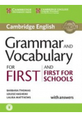 Grammar and Vocabulary for First and First for Schools with answers