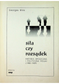 Siła czy rozsądek