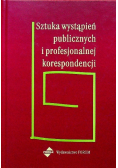 Sztuka wystąpień publicznych i profesjonalnej korespondencji