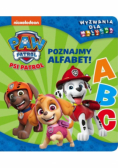 Psi Patrol. Wyzwania dla malucha. Poznajmy alfabet!
