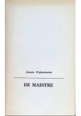 De Maistre