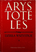 Arystoteles Dzieła wszystkie Tom 7