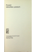 Poczet bibliofilów polskich