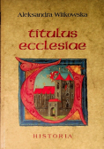 Titulus ecclesiae