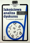 Jakościowa analiza dyskursu w naukach społecznych