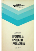 Informacja społeczna i propaganda
