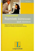 Rozmówki biznesowe język niemiecki