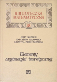 Elementy arytmetyki teoretycznej Tom 38
