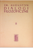 Św Augustyn Dialogi filozoficzne Tom II