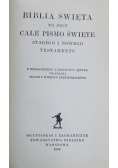 Biblia Święta to jest Całe Pismo Święte