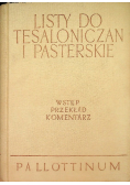 Listy do Tesaloniczan i Pasterskie