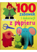 100 zabawek i dekoracji z papieru