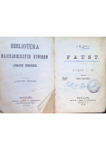 Faust 1880 r. Część 1 i 2
