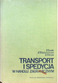 Transport i spedycja w handlu zagranicznym