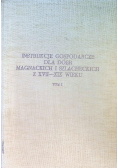 Instrukcje gospodarcze dla dóbr magnackich i szlacheckich z XVII XIX wieku Tom 1