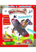 Mały chłopiec. Książka z zadaniami. Samoloty