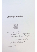 Słowo czynów cieniem