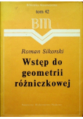 Wstęp do geometrii różniczkowej