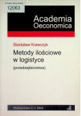 Metody ilościowe w logistyce