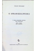 O sprawiedliwości