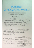 Portret z początku wieku