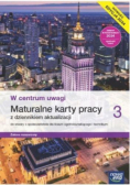 Nowa wiedza o społeczeństwie W centrum uwagi karty pracy maturalne 3 liceum i technikum zakres rozszerzony