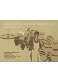 Historia rzemiosła wiejskiego
