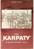 Armia Karpaty w wojnie obronnej 1939 r